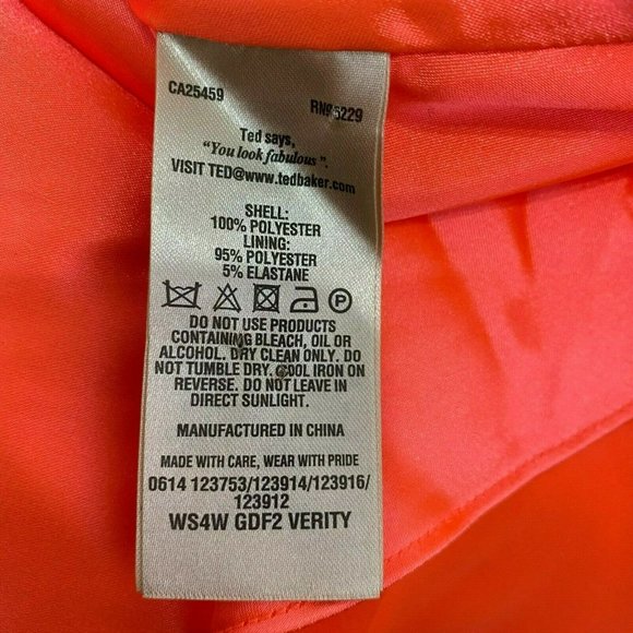 NWT Ted Baker Verity Strapless Dress - Picture 8 of 12